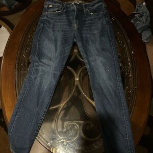 American Eagle Outfitters Dark Blue Skinny Jeans